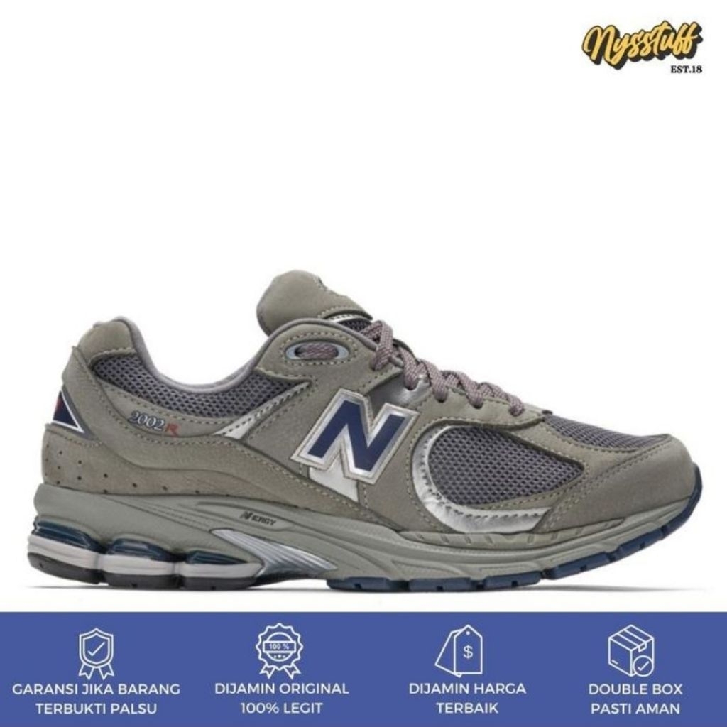 Jual New Balance 2002R Light Grey ORIGINAL | Shopee Indonesia