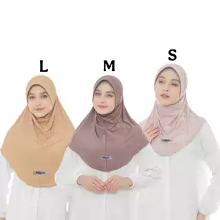 Jilbab Bergo Hamidah Spandek Jersey Anti Tembus