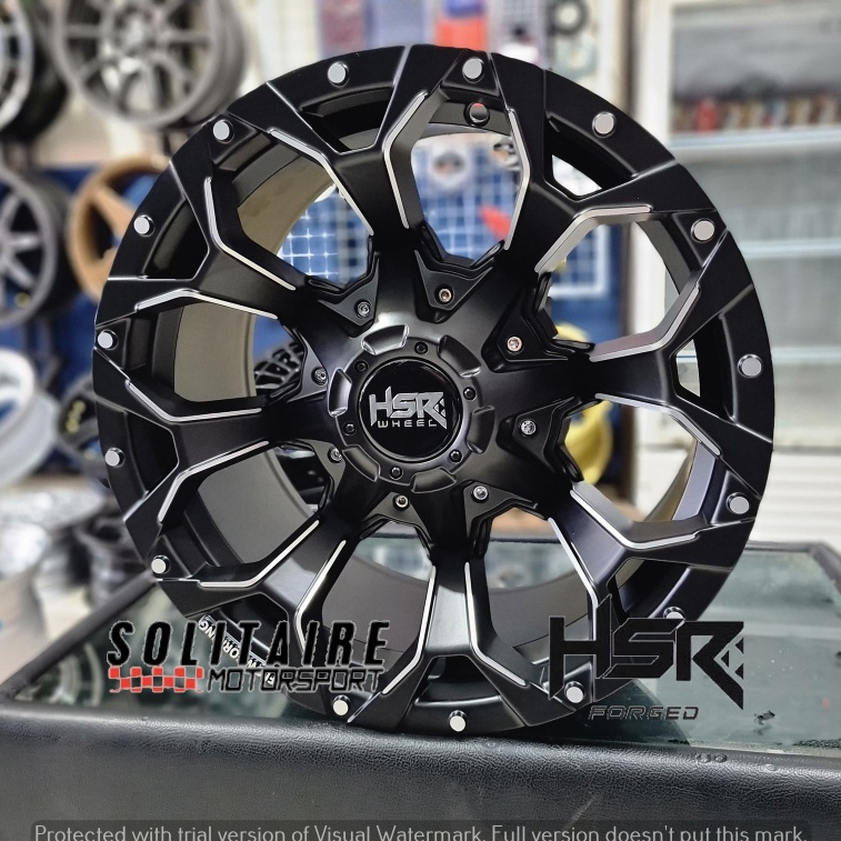 Jual VELG RACING HSR GOKU RING 17 UNTUK FORTUNER PAJERO SPORT DMAX ...