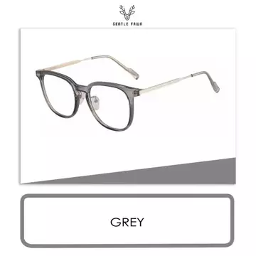 Gentle Fawn Kacamata Antiradiasi Blueray Fashion Kotak Tr90 Bisa Minus Fashion Pria Dan Wanita