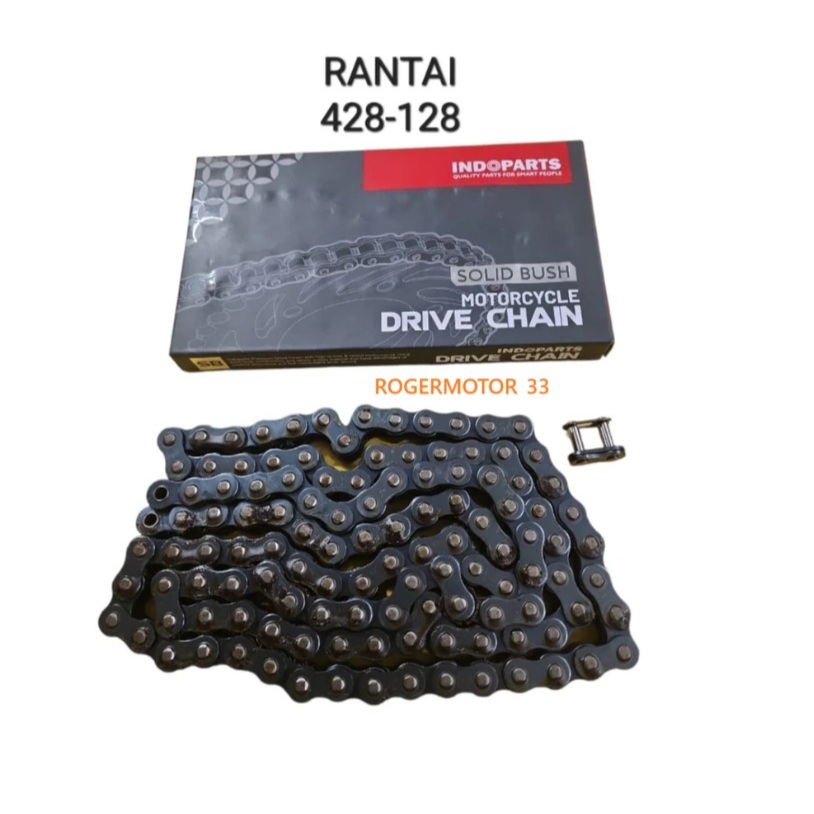 Jual RANTAI RANTE GIGI TARIK UKURAN 428 - 128 MERK INDOPARTS ORI ...