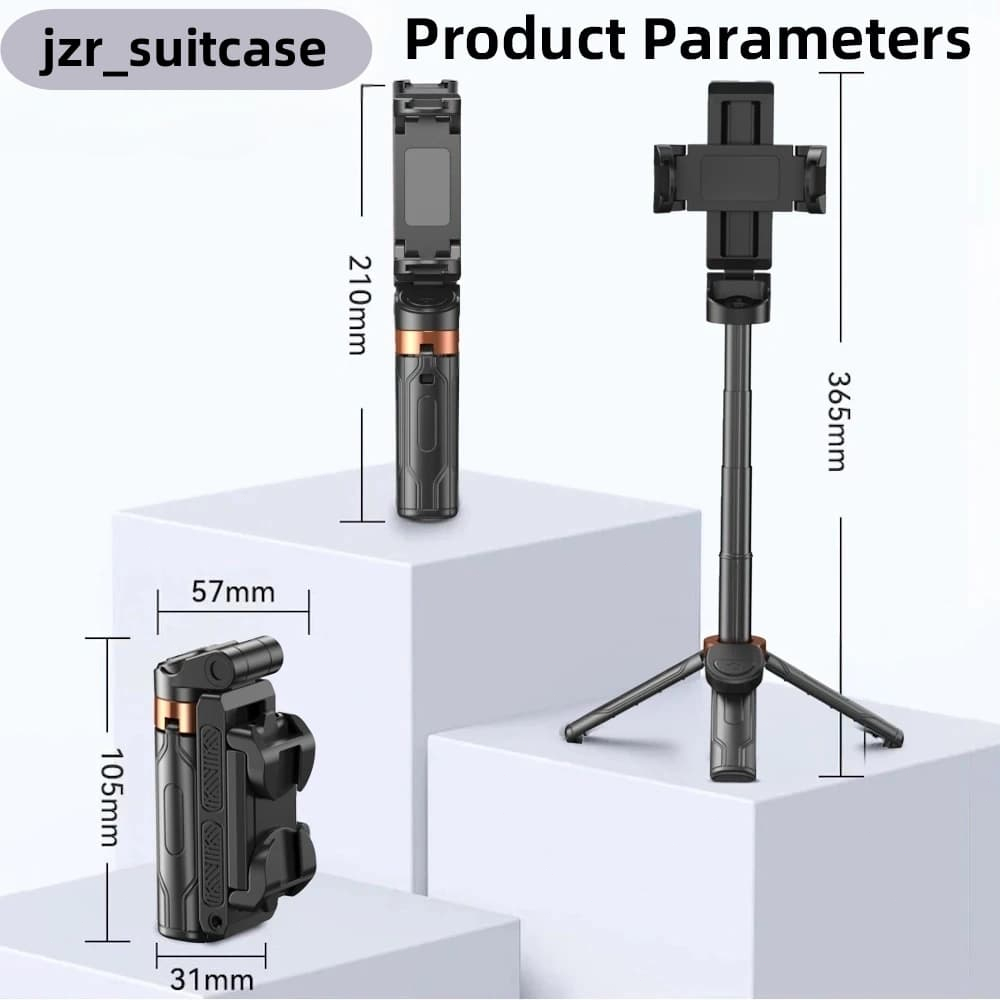 Jual Tongsis Tripod 4 in 1 Portable, Extendable Phone Grip + Bluetooth ...