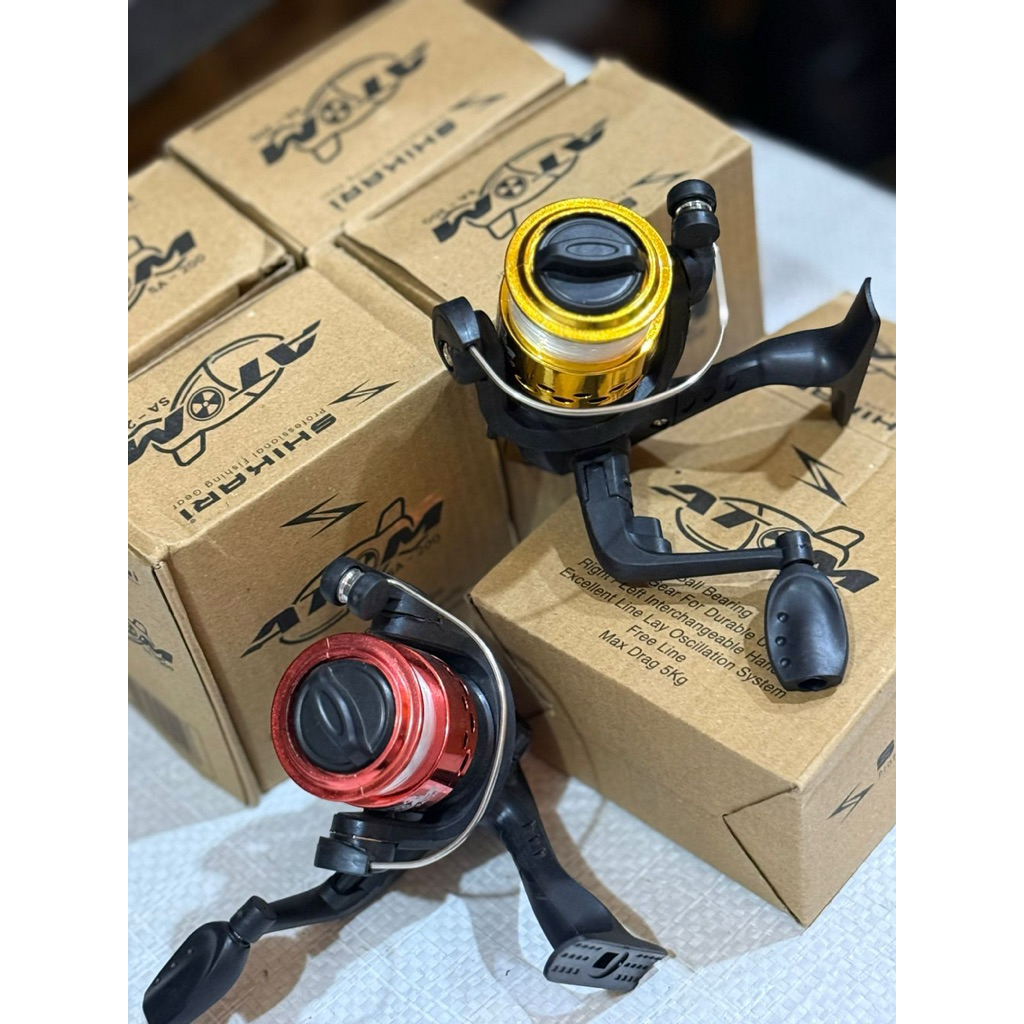 Jual Reel Pancing SHIKARI ATOM | Shopee Indonesia
