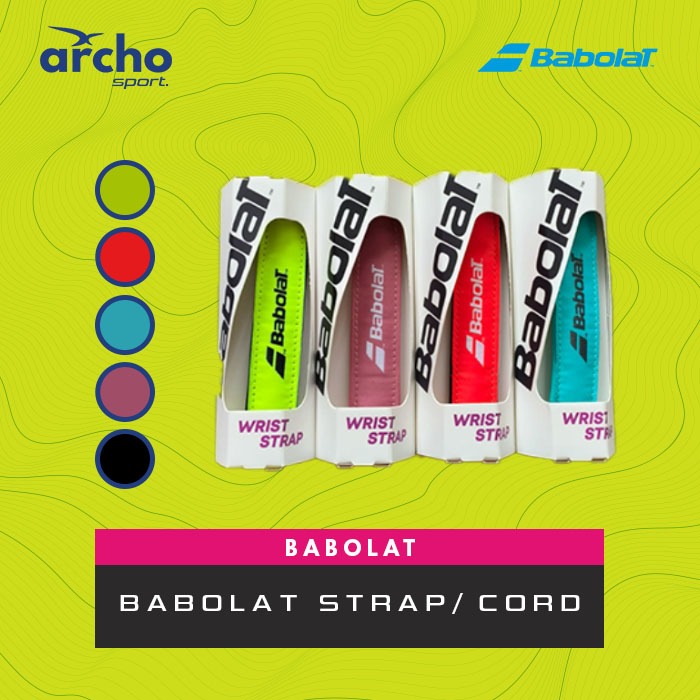 Jual BABOLAT Padel Wrist Strap Cord - Tali Raket Padel - ORIGINAL 100% ...