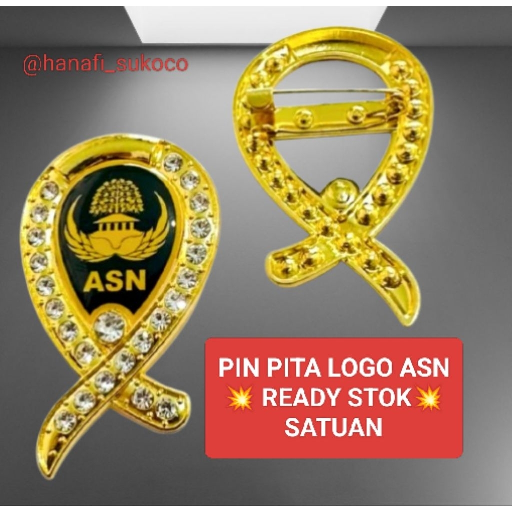 Jual BROS ASN pin ASN pin korpri pita [ READY STOK ] SATUAN | Shopee ...