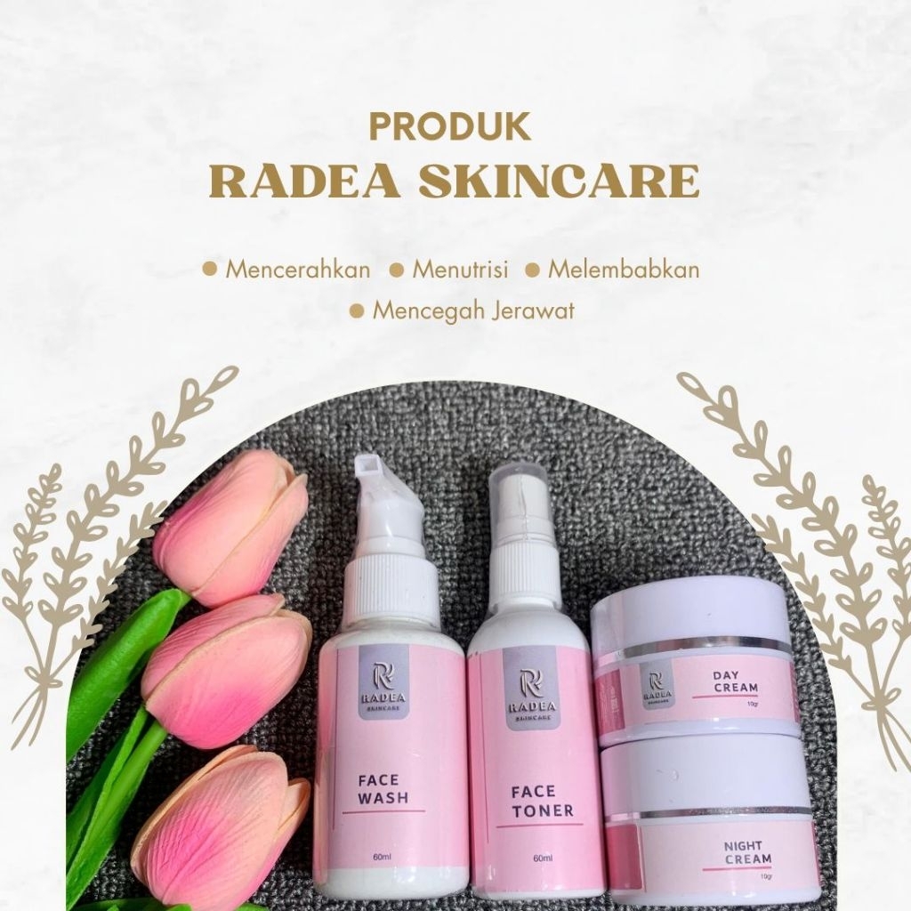 Jual RADEA SKINCARE MENGATASI KELUHAN WAJAH BERJERAWAT FLEK DAN KUSAM ...