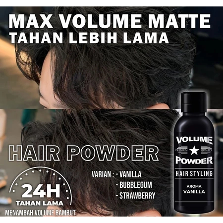 Jual HAIR POWDER PREMIUM HAIR VOLUMIZING POWDER BUBUK RAMBUT (4K ...