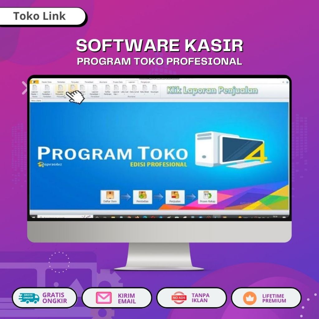 Jual Aplikasi Kasir Program Toko Profesional Mudah Di Gunakan Windows ...