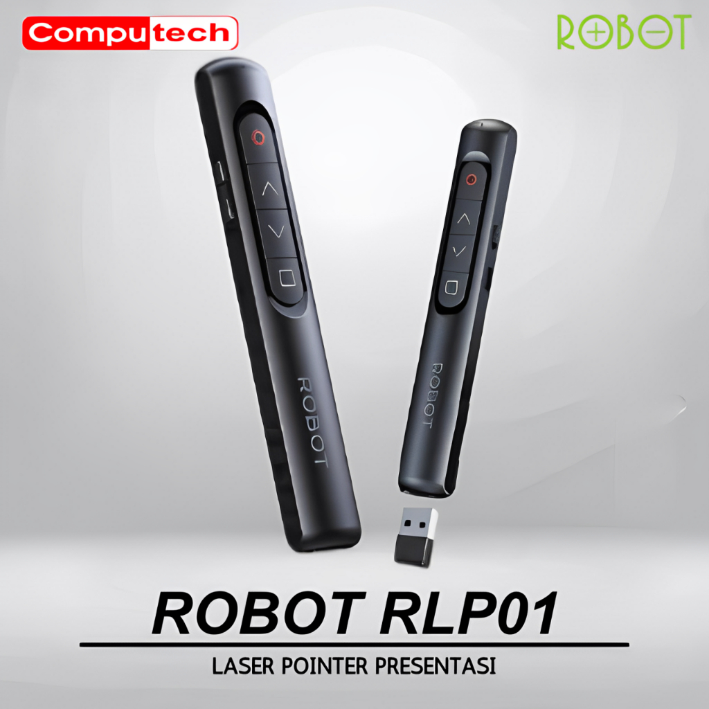 Jual ROBOT Wireless Laser Pointer RLP01 Remote Pointer Presentasi Pen ...