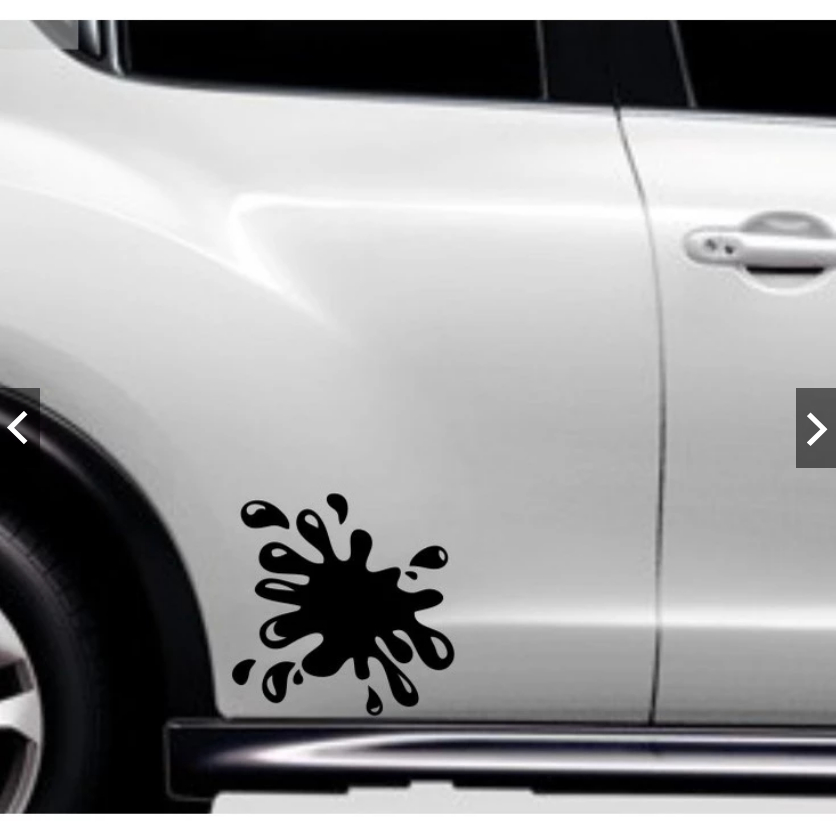 Jual CUTTING STICKER MOBIL CIPRATAN SPLASH 20cm STIKER MOBIL KEREN UNIK ...