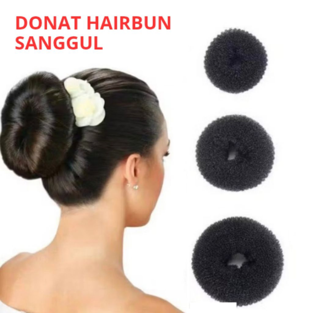 Jual DONAT HAIRBUN RAMBUT / DONAT SANGGUL / DONAT CEPOL | Shopee Indonesia