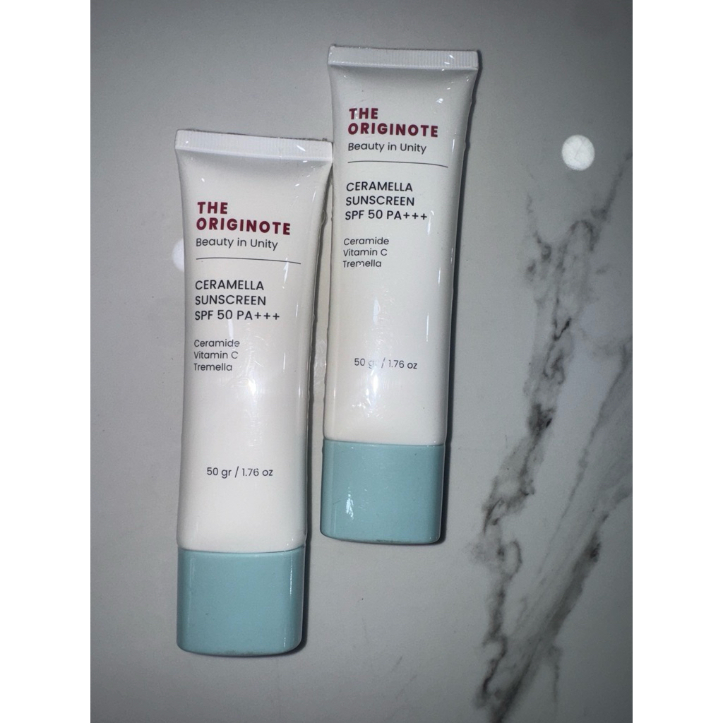 Jual THE ORIGINOTE CERAMELLA SUNSCREEN SPF 50 PA+++ | Shopee Indonesia