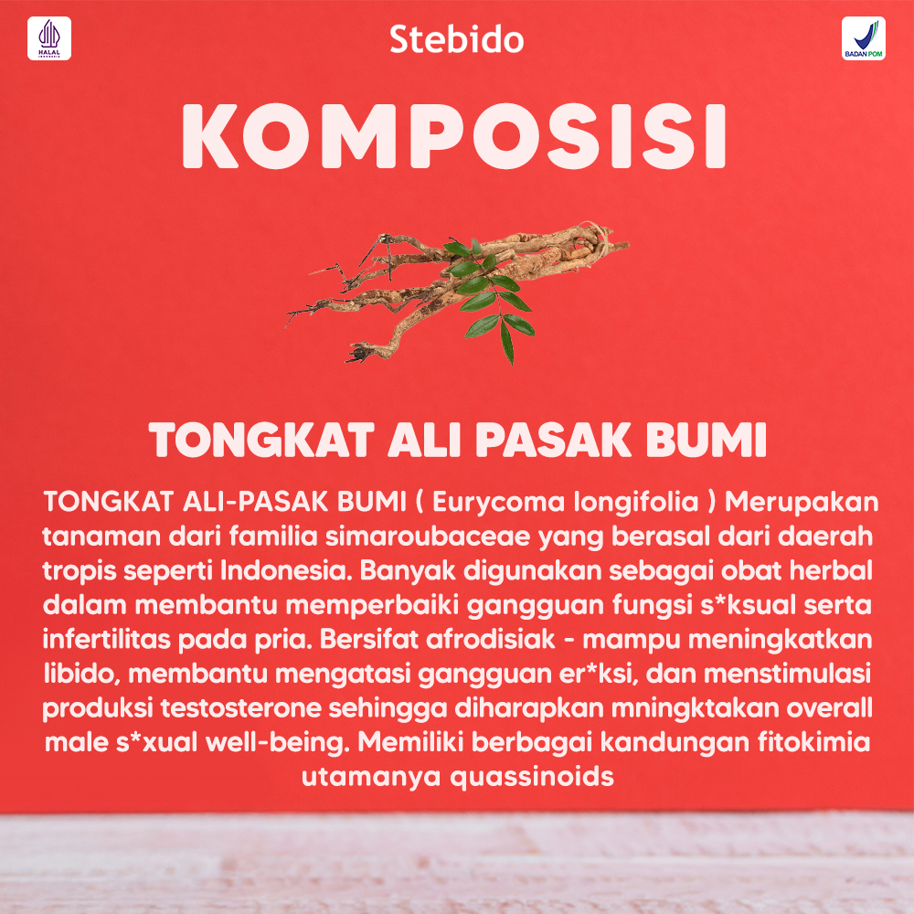 Jual Stebido 30 Kaplet 200 mg - Bantu Masalah Lemah Syahwat | Shopee ...