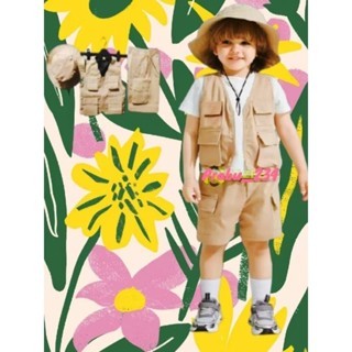 Jual VEST ROMPI ANAK OUTDOOR LENGKAP 1 PAKET CELANA TOPI RIMBA | Shopee ...
