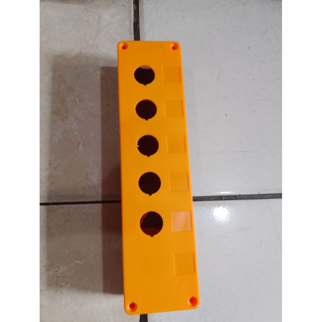 Jual Box CONTROL 5 LUBANG DIAMETER 22MM/CONTROL BOX PUSH BUTTON LIFT ...