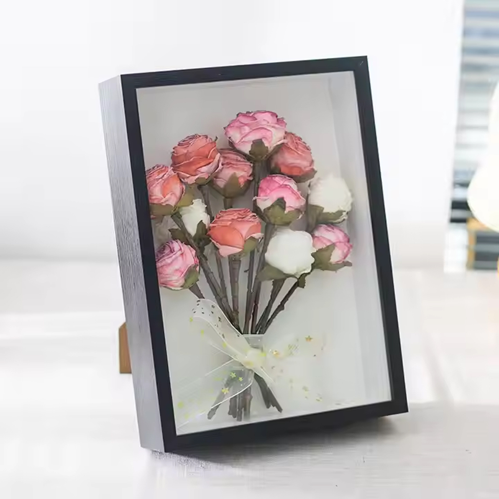 Jual Bingkai Frame Blok 3D Rongga 4cm 12R (30x40 CM)/hitam | Shopee ...