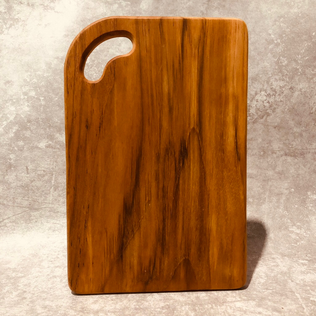 Jual Talenan kayu jati asli tanpa sambungan lubang lengkung aesthetic ...