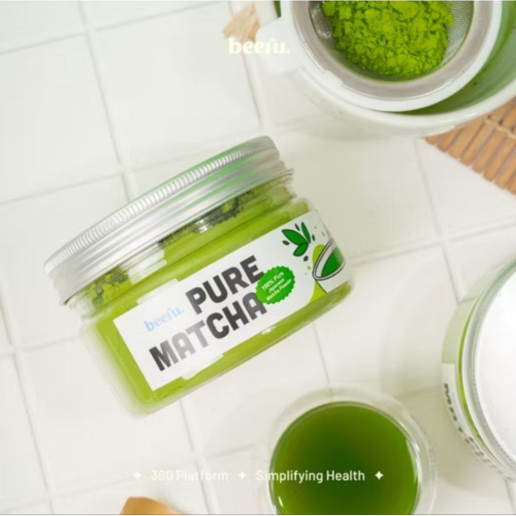 Jual Beeru | PURE MATCHA Powder - Bubuk Matcha Premium Japan | Shopee ...