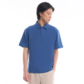 M231 Shift Polo Shirt Pria Pendek Biru 1111C