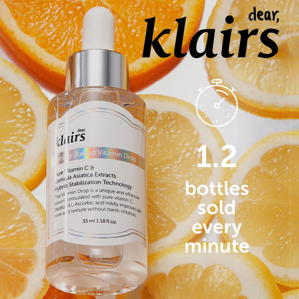 Jual Dear Klairs Freshly Juiced Vitamin Drop 35ml / Vitamin C ...