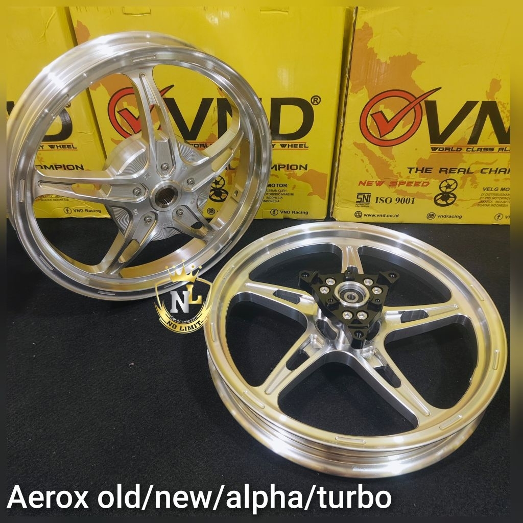 Jual VELG RACING VND NEW SPEED/BINTANG LAUT AEROX OLD/NEW AEROC ALPHA ...