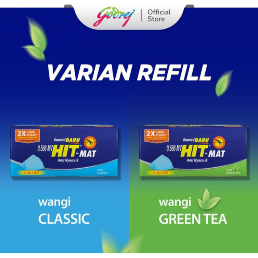 Jual paket hemat 2 box hit mat refill elektrik 48+12 anti nyamuk tanpa ...