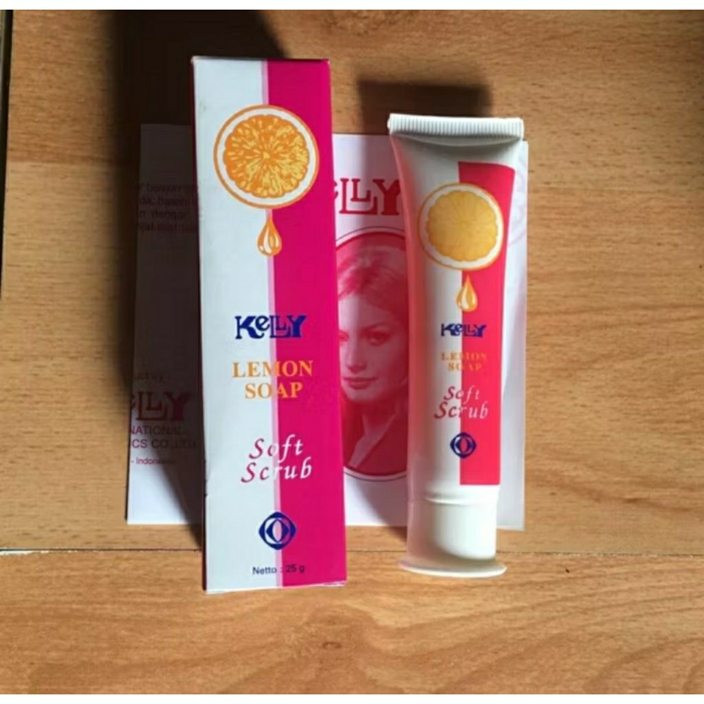 Jual KELLY LEMON SOAP SOFT SCRUB | Shopee Indonesia