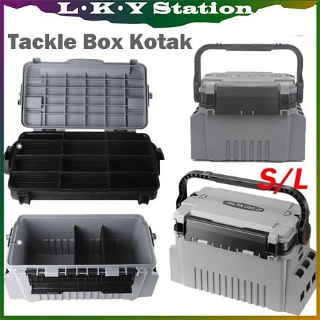 Jual S/L Tackle Box Kotak Peralatan Pancing Jigging Lure Box Fishing ...