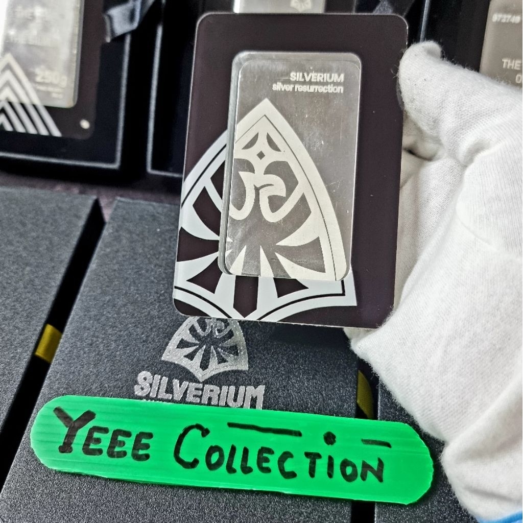 Jual Perak Batangan Silverium 250 Gram Include Box Exclusive - 999 Fine ...