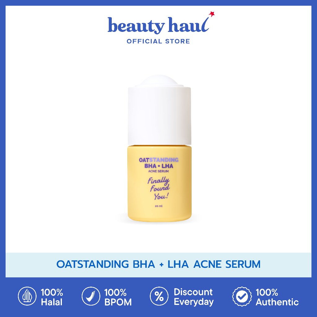 Jual FINALLY FOUND YOU Oatstanding Bha + Lha Acne Serum | Shopee Indonesia