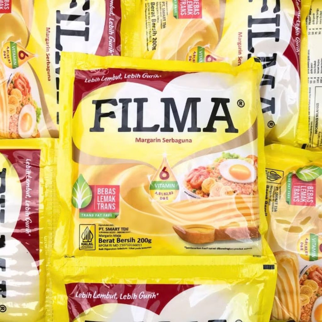 Jual Filma Margarin Serbaguna 200gr Exp Terbaru Ideal untuk Kue dan ...