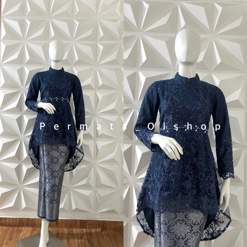 Jual SR Kebaya / Kebaya Lesty Set Rok Songket / Kebaya Payet / Kebaya ...