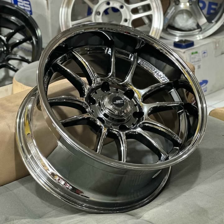 Jual Velg Gaze Ring 18 Pcd 6x139 Lebar 9 Et 0 Warna Black Chrome | Velg ...