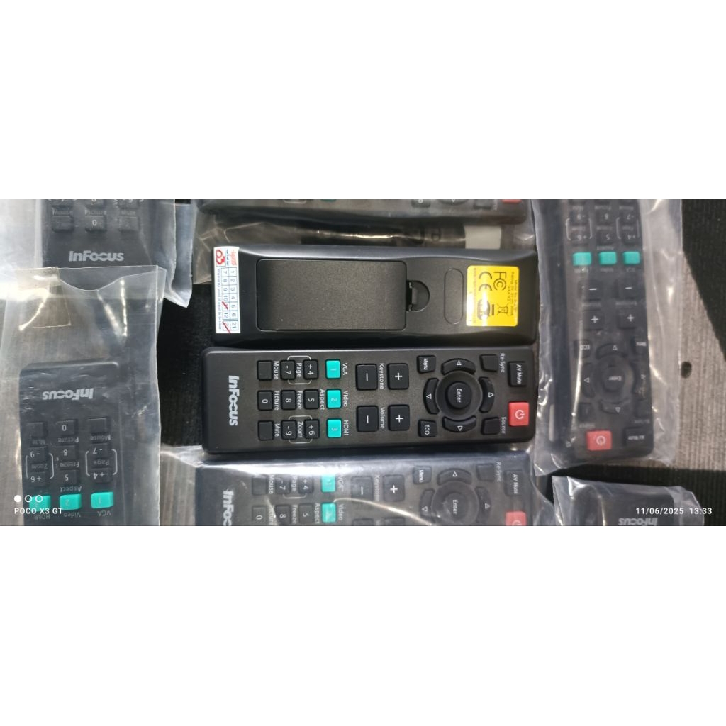 Jual Remote Proyektor INFOCUS ORIGINAL untuk berbagai macam tipe ...