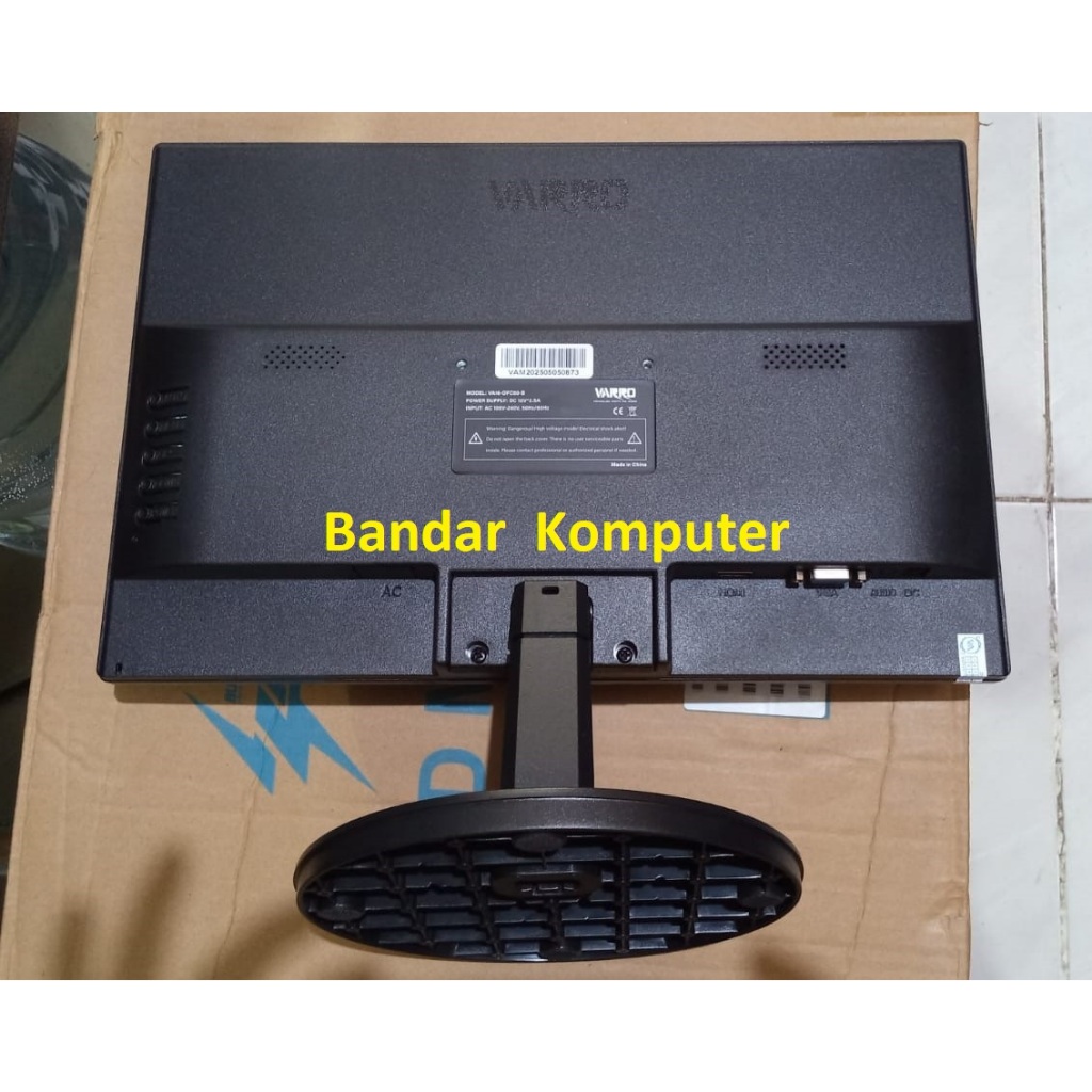 Jual MONITOR VARRO 16-OFC60-B 60Hz - 5ms - HD ( 3 Tahun ) | Shopee ...