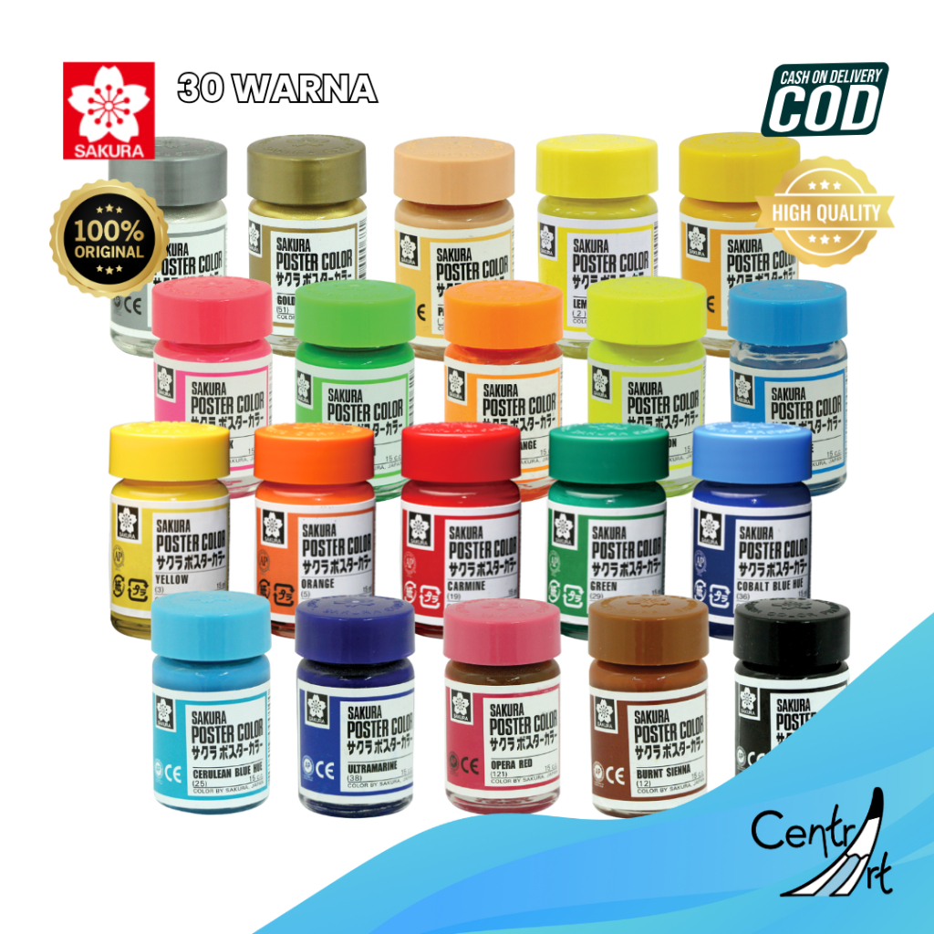 Jual Sakura Poster Color 15ml | Shopee Indonesia