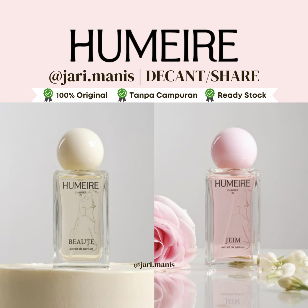 Jual decant share Humeire Beau'Je Jeim beauje tester parfum | Shopee ...