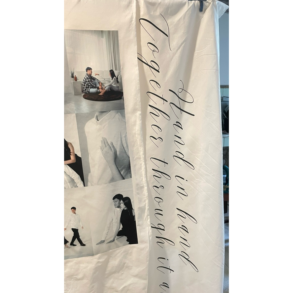 Jual backdrop wedding dan lamaran aesthetic backdrop custom estetik ...