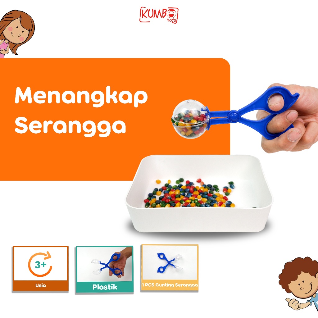 Jual Mainan Anak Menangkap Serangga Berbentuk Gunting Insect Plastic ...
