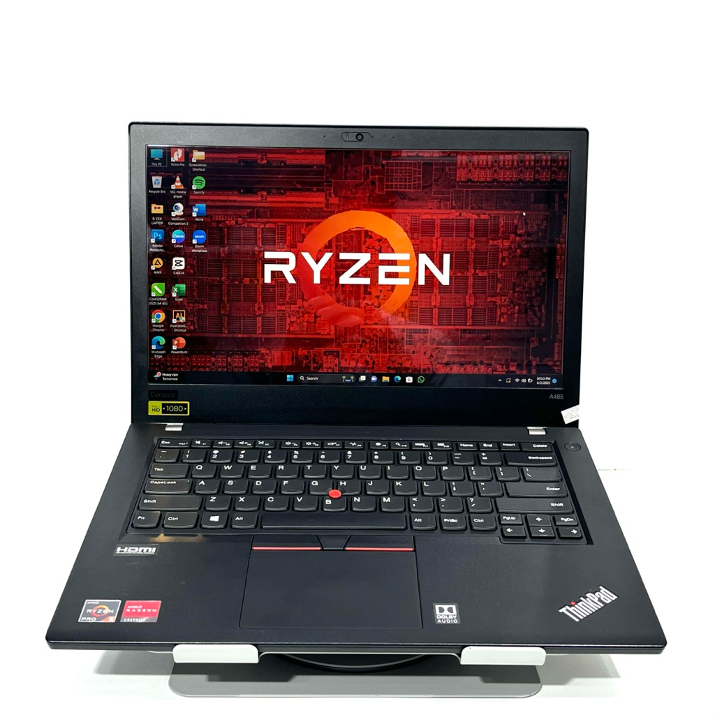 Jual Laptop LENOVO THINKPAD A485 Gaming Desain - AMD Ryzen 5 PRO 2500U ...