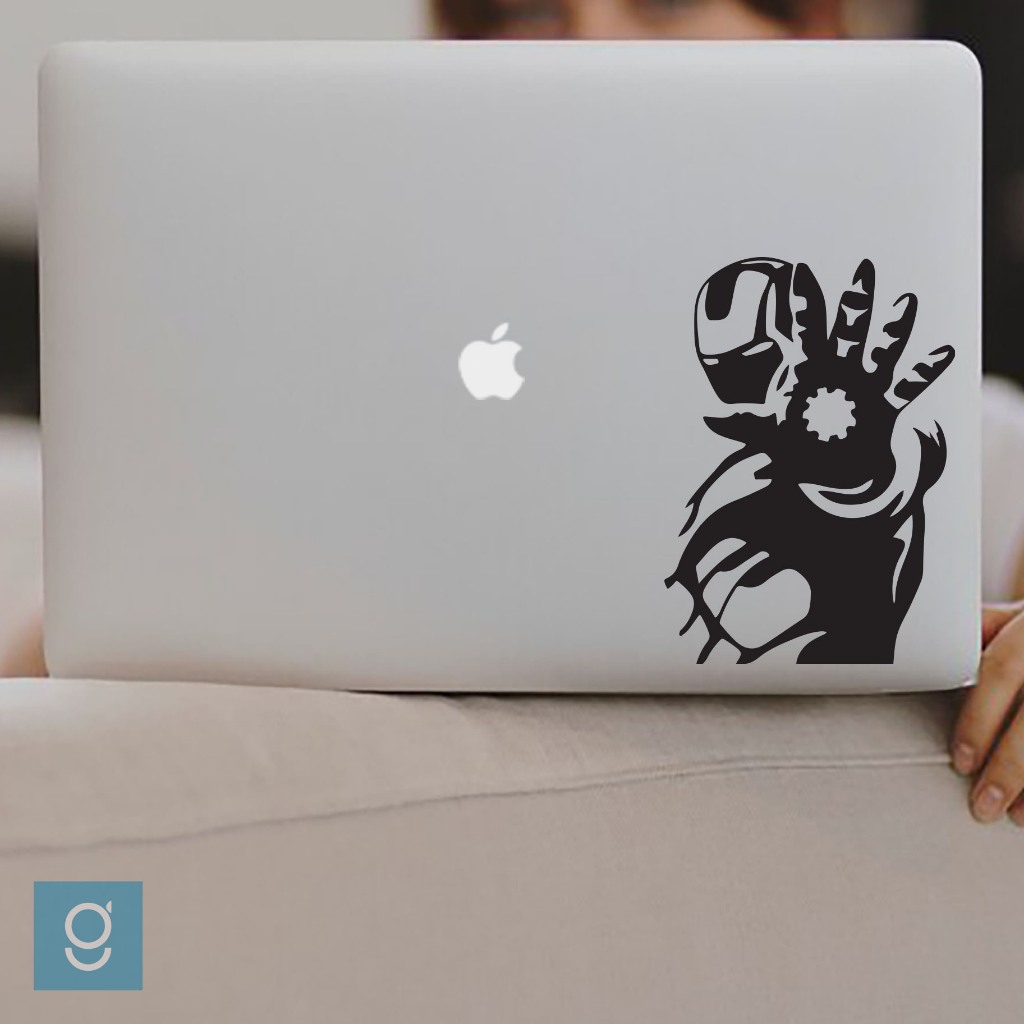 Jual Stiker Iron Man Cutting Sticker Custom Dekorasi Laptop Mobil ...