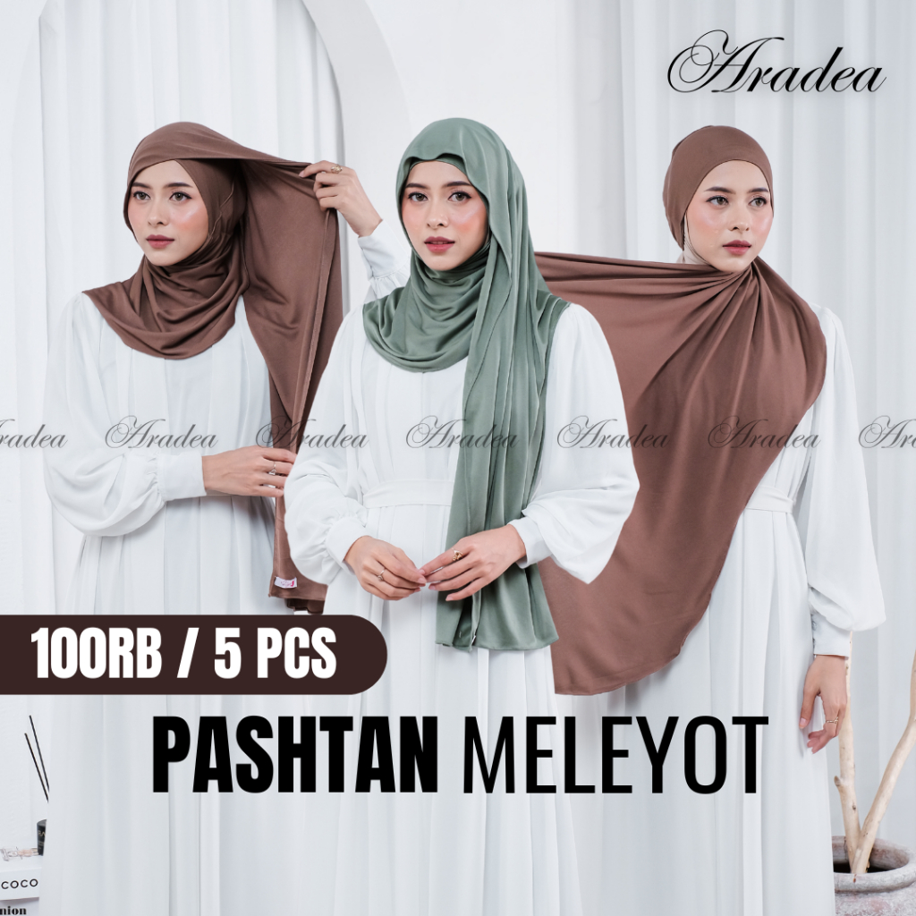 Jual Pashmina Instan Meleyot Diva - (100rb dapat 5 Pcs) Jilbab Langsung ...