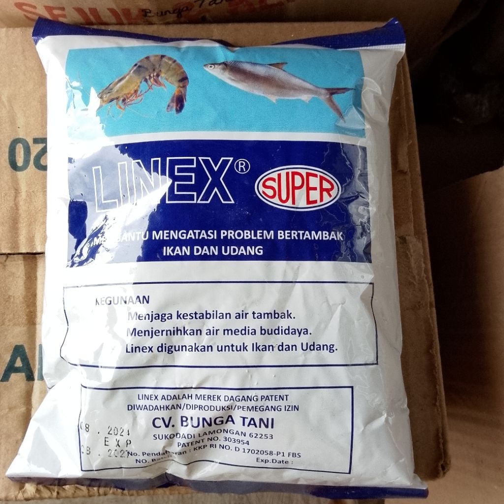 Jual LINEX MENJAGA KESTABILAN AIR, DAN MENJERNIHKAN AIR TAMBAK IKAN ...