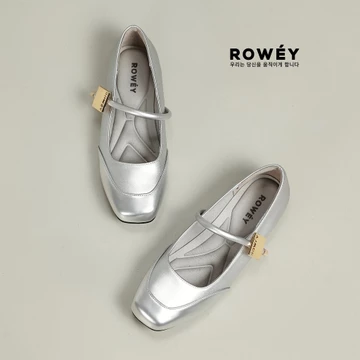 Rowey Sepatu Flat Shoes Wanita Korea Azuki