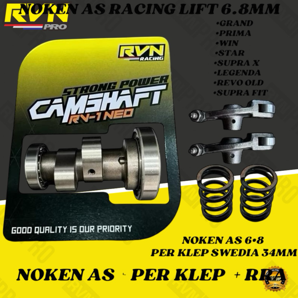 Jual PAKET NOKEN AS CAM RRA RVN RACING SUPRA X LAMA GRAND REVO OLD WIN ...