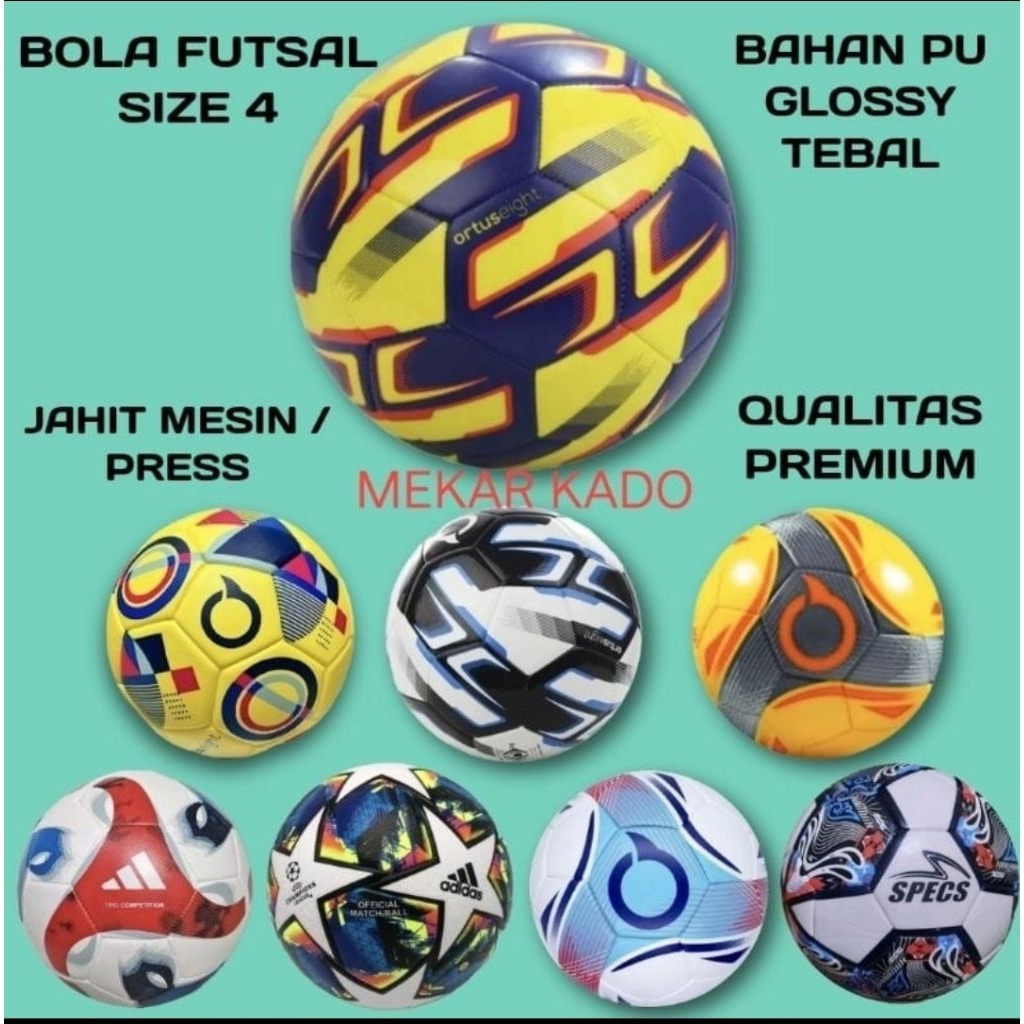 Jual Bola Kaki Mini Soccer/ Futsal size 4&5 - Sepakbola Kualitas ...
