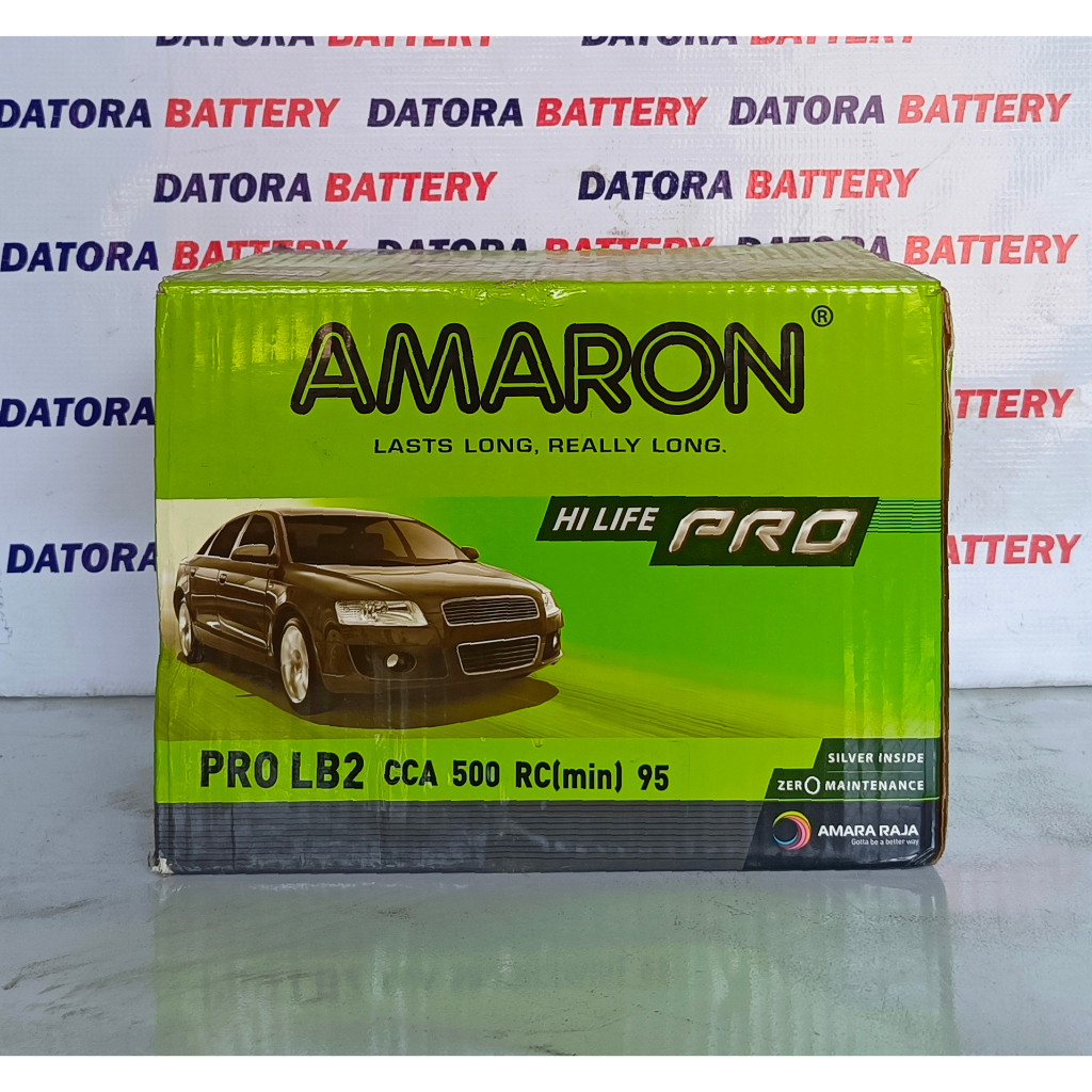 Jual Aki kering Amaron Pro LB2 LN2 500cca 55559/56219 Trax/aveo/fiesta ...