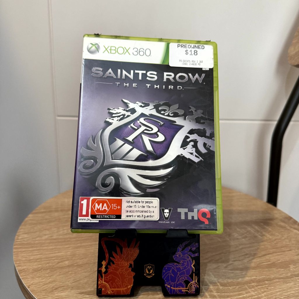 Jeu Saints Row: The Third Pour Xbox 360 - Version PAL, Bon état, Jeu D'action-aventure Déjanté