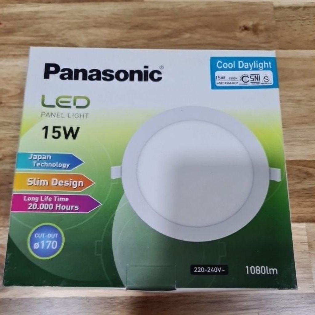 Jual Lampu Downlight Panasonic LED 15 watt - NNP745663031 | Shopee ...