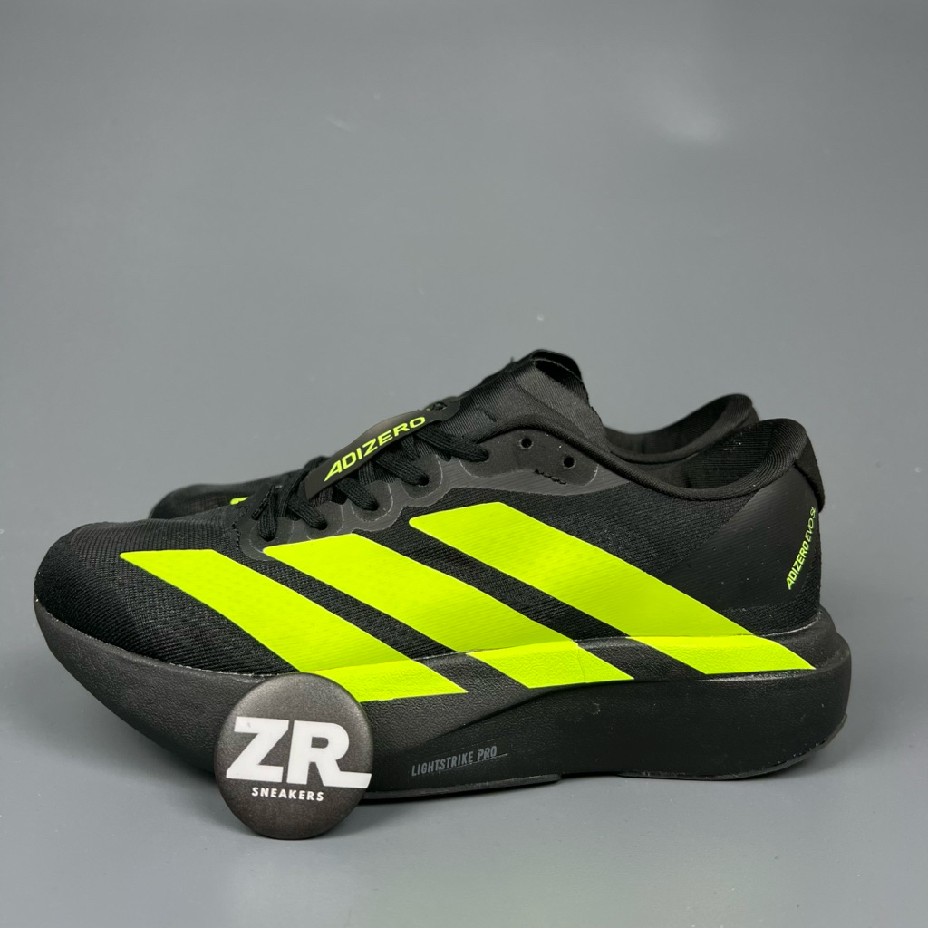 Jual Sepatu Running Lari Adidas Adizero EVO SL Black Green | Shopee ...